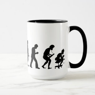 Taza de la evolución del operador de equipo de