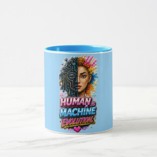 Taza de la Evolución Humano Máquina