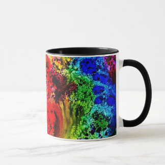 Taza de la explosión del arco iris