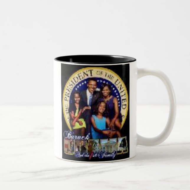 Taza de la familia de Obama (Derecha)