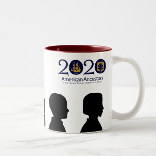 Taza de la familia del peregrino de Mayflower