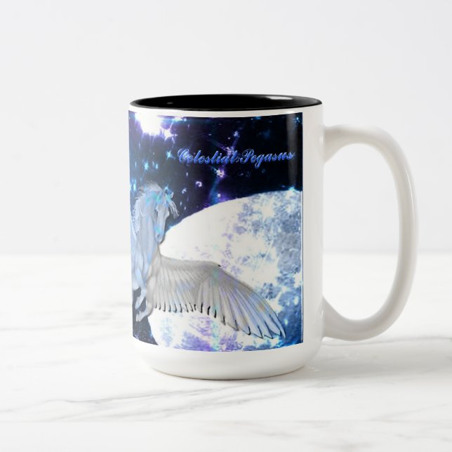 Taza de la fantasía de Pegaso de la noche (Derecha)
