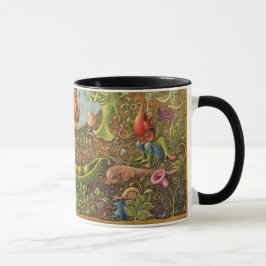 Taza de la fantasía: Sueño del muchacho del flor