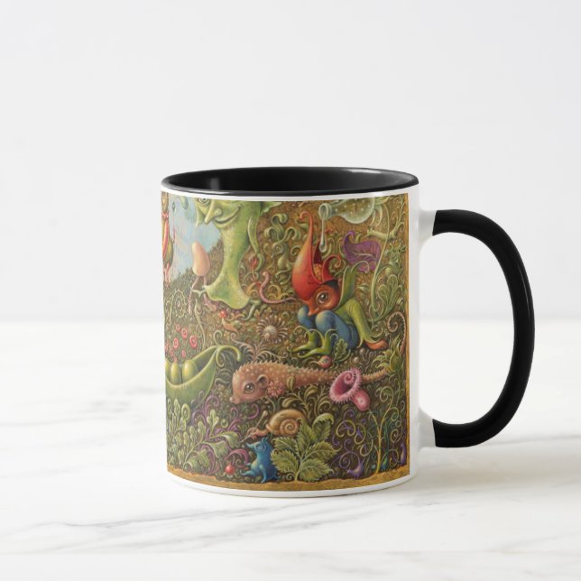 Taza de la fantasía: Sueño del muchacho del flor (Derecha)