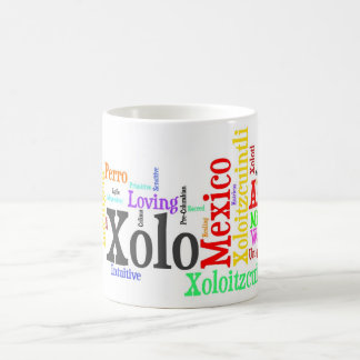 Taza de la fiesta de Xolo