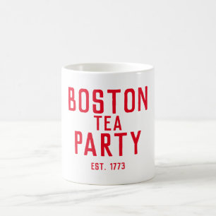 Taza de la fiesta del té de Boston