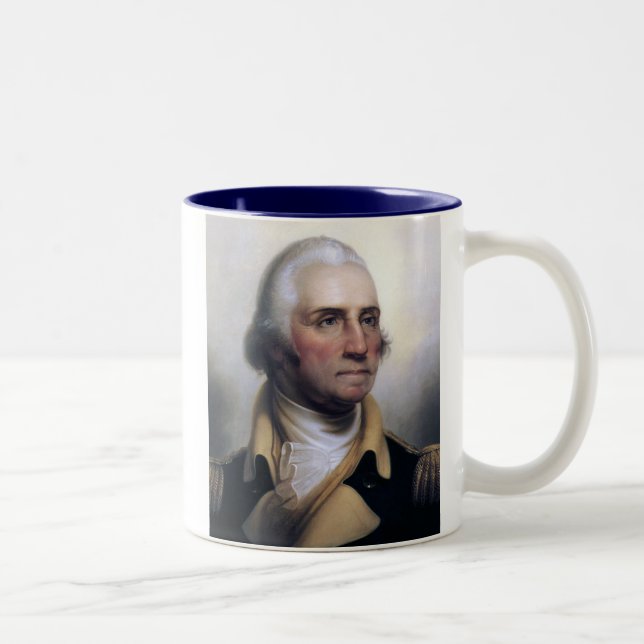Taza de la fiesta del té de George Washington (Derecha)