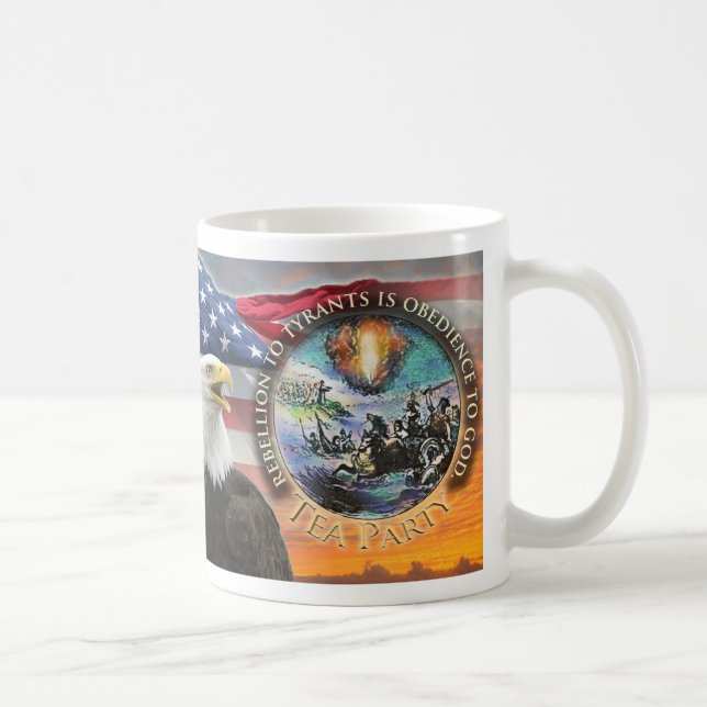 Taza de la fiesta del té de Sarah Palin (Derecha)