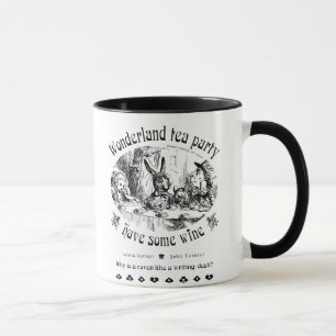 Taza de la fiesta del té del país de las