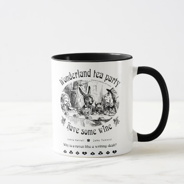 Taza de la fiesta del té del país de las (Derecha)