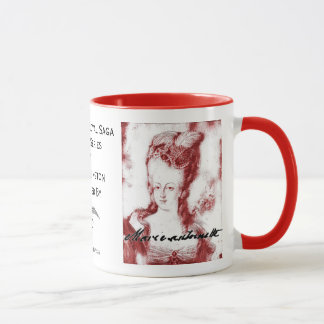 Taza de la firma de Marie Antonieta