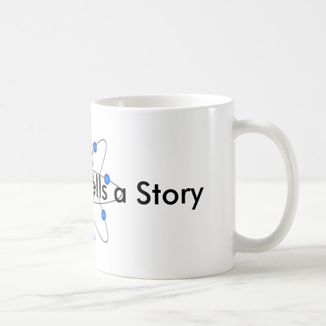 Taza de la física: Cada átomo cuenta una historia (Derecha)