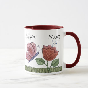 Taza de la flor