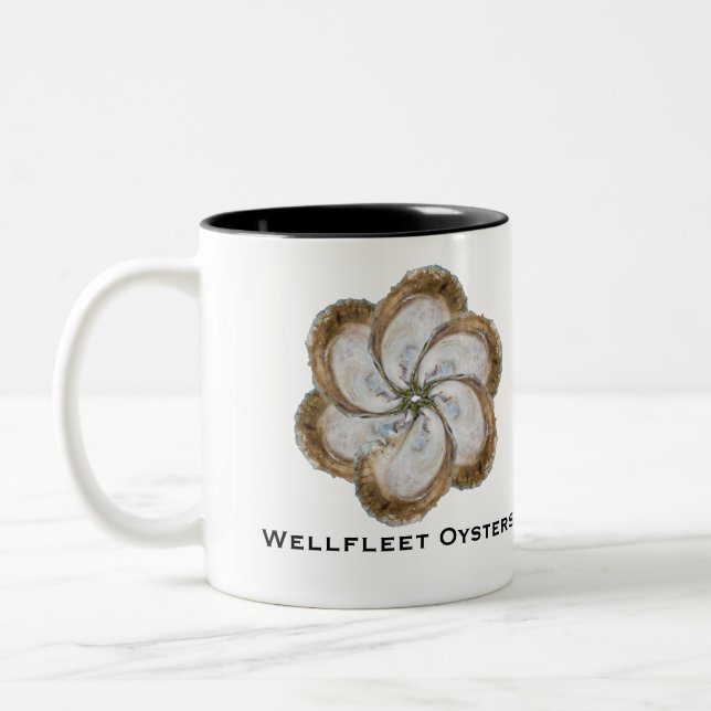 Taza de la flor de la ostra - diseños B y C (Izquierda)