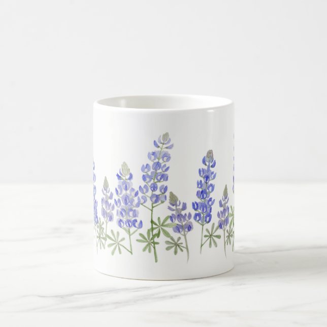 Taza de la flor del Bluebonnet - todos los (Centro)