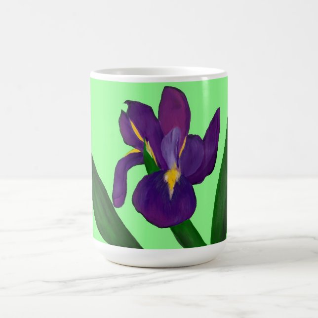 Taza de la flor del iris (Centro)