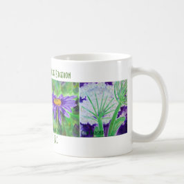 Taza de la flor salvaje