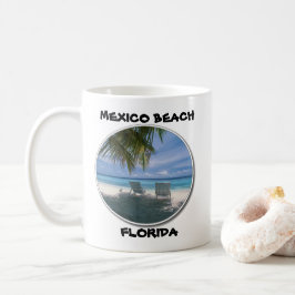 TAZA DE LA FLORIDA COFEE DE LA PLAYA DE MÉXICO