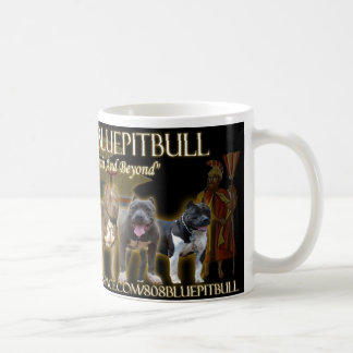 Taza de la formación de Pitbull de 808 azules