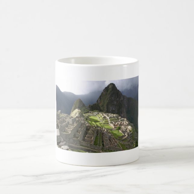 Taza de la foto de Machu Pichu (Centro)
