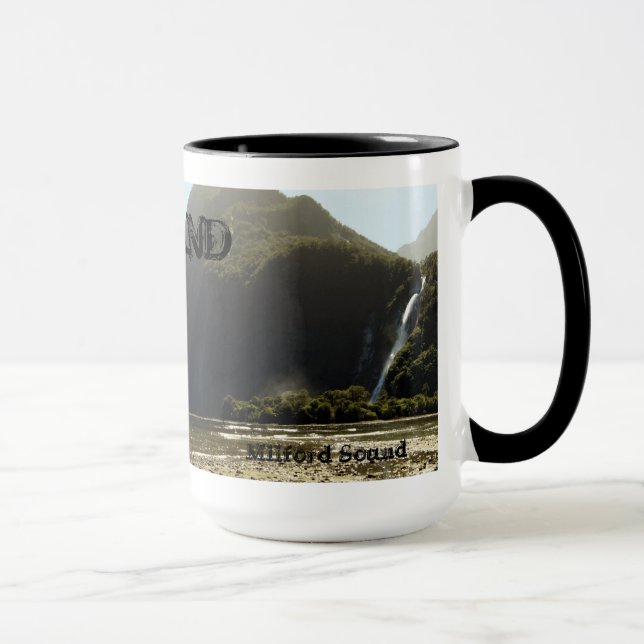 Taza de la foto de Nueva Zelanda (Derecha)