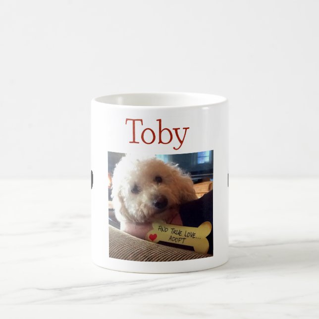 Taza de la foto de Toby (Centro)