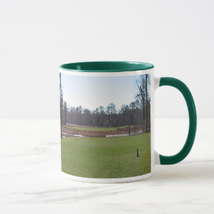 Taza de la foto del campo de golf