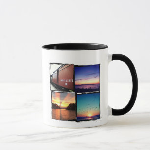 taza de la foto del instagram de la tira de la