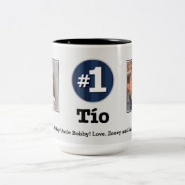 Taza de la foto del personalizado de Tio 2 del