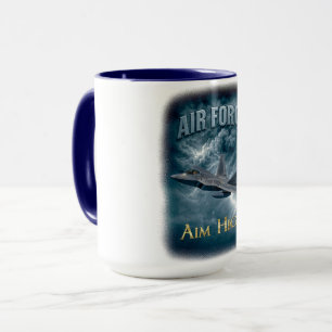 Taza de la Fuerza Aérea "Aspira Alto"
