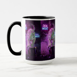 Taza de la Fuerza Soft Neon – Tigre