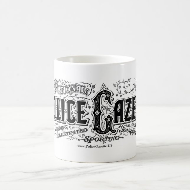 Taza de la gaceta de la policía (Centro)