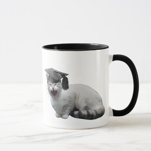 Taza de la graduación del gato (Derecha)