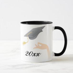 Taza de la graduación del tablero del mortero
