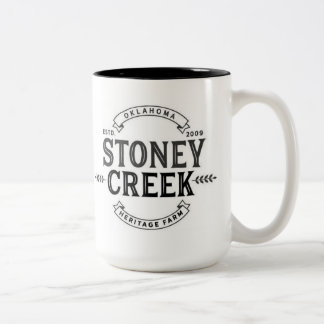 Taza de la granja 15oz de la herencia de la cala