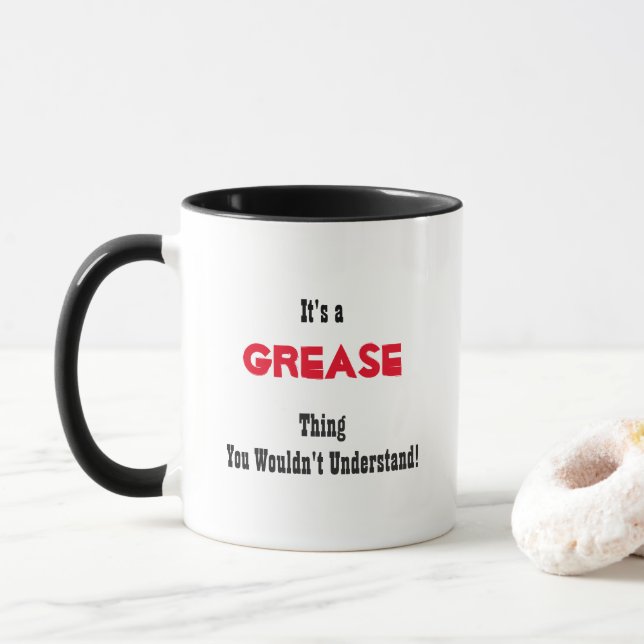 Taza de la grasa (Con donut)