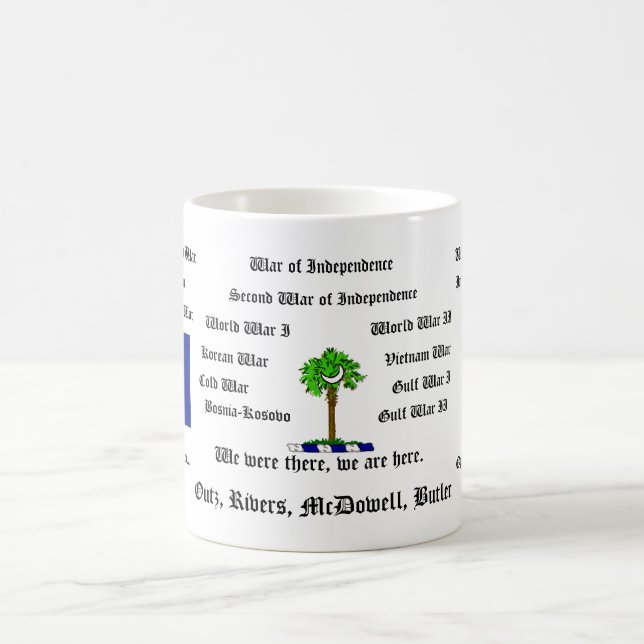 Taza de la guerra de la familia (añade los ríos) (Centro)