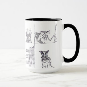 Taza de la guita de prensa del granjero