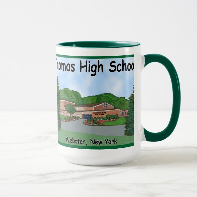 Taza de la High School secundaria de Thomas (Derecha)