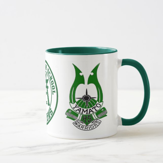 taza de la High School secundaria de Yamato (Derecha)