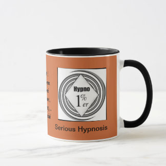 Taza de la "hipnosis seria" de Hypno-1%er