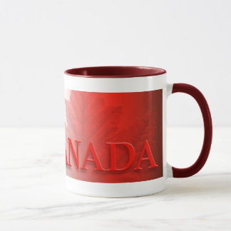 Taza de la hoja de arce de la taza de café de la