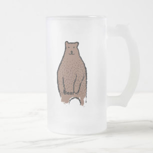 Taza de la identidad del oso