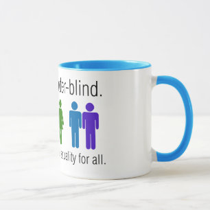 Taza de la igualdad de la boda