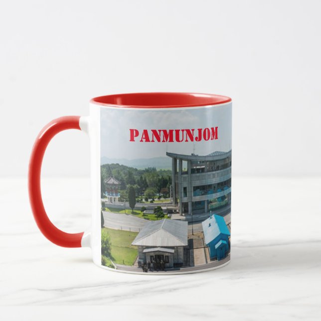 Taza de la imagen de Panmunjom Corea (Izquierda)