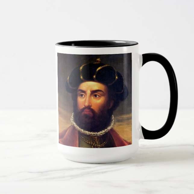 Taza de la imagen de Vasco da Gama (Derecha)