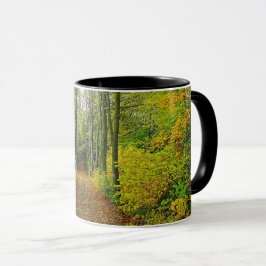 Taza de la impresión del bosque