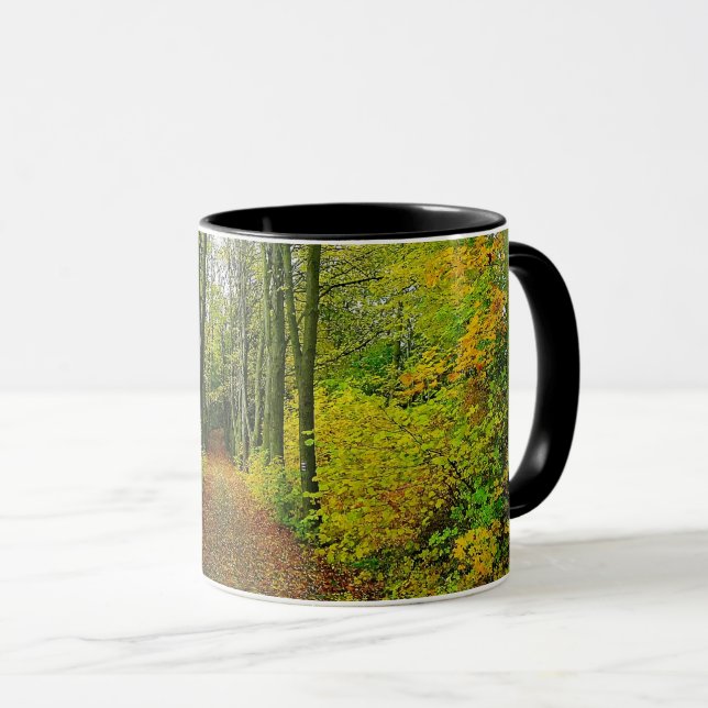 Taza de la impresión del bosque (Anverso derecho)