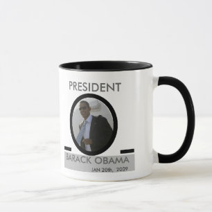 TAZA DE LA INAUGURACIÓN DE PRESIDENTE BARACK OBAM