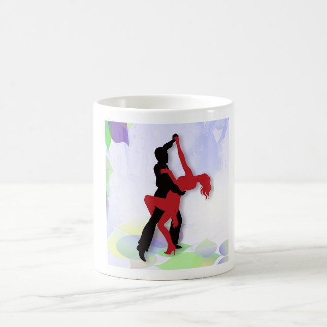 Taza de la inspiración de la danza de la salsa (Centro)
